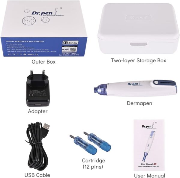 Dermapen Dr Pen A9 Inalámbrico Profesional Facial - Imagen 6