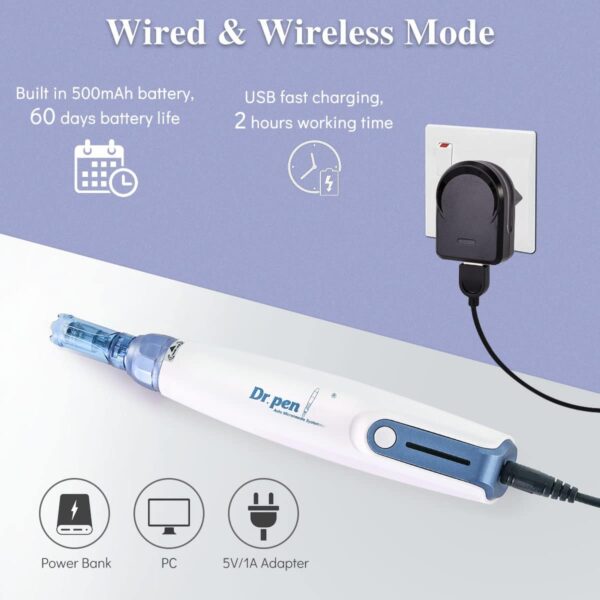 Dermapen Dr Pen A9 Inalámbrico Profesional Facial - Imagen 4