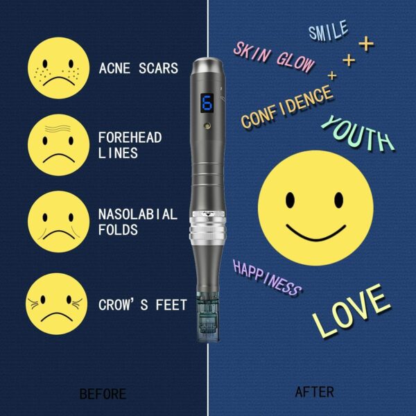 Dermapen Dr Pen Profesional Ultima M8 Plateado Facial - Imagen 10