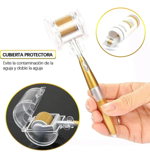Dermaroller 192 Microagujas Facial Capilar Corporal - Imagen 5