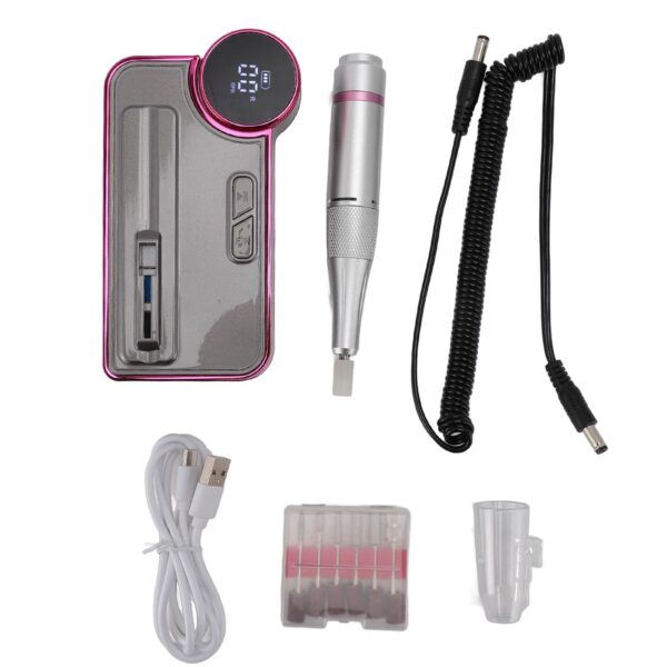 Torno Inalámbrico Profesional 35.000 Rpm Eloise + Fresas - Imagen 7