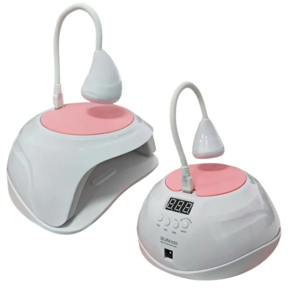 Lampara Para Uñas Cabina Led/uv 2 En 1 Sun Yc57c 268w - Imagen 5