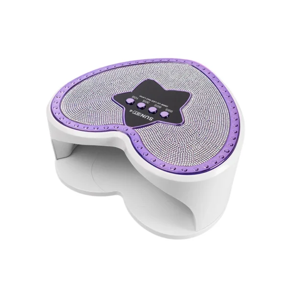 Cabina Para Uñas Profesional Sun Bt-6 Uv/led 288w Con Strass - Imagen 6
