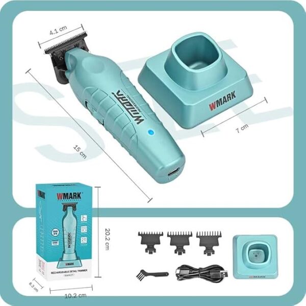 Trimmer Cortadora De Pelo Barbería Wmak Ng-317 Profesional - Imagen 5