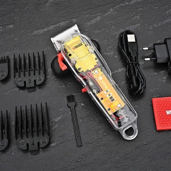 Cortadora De Pelo Profesional Hair Clipper Wmark Ng-108 - Imagen 5