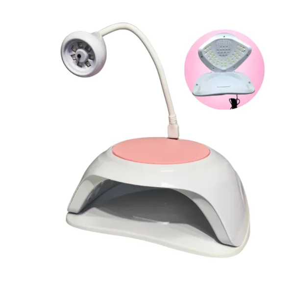 Lampara Para Uñas Cabina Led/uv 2 En 1 Sun Yc57c 268w - Imagen 7