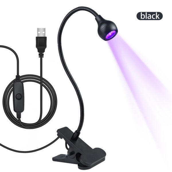 Cabina Uv Led Lampara De Secado De Uñas Flexible Soft Gel 6w - Imagen 5