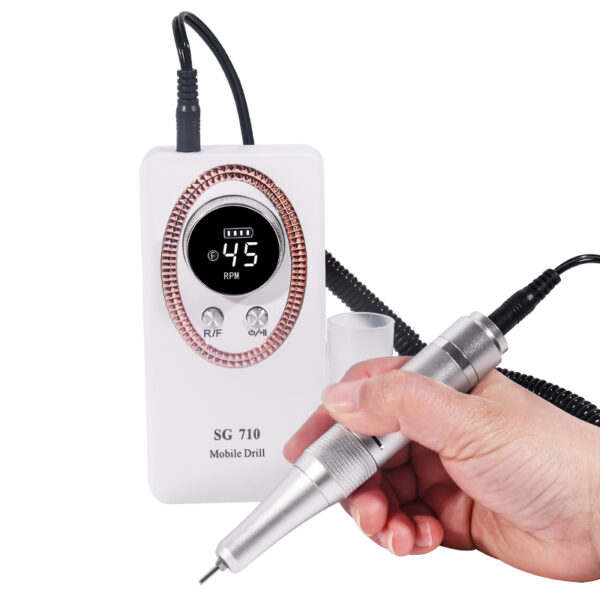 Torno Para Uñas Profesional Sg710 45.000rpm Inalámbrico - Imagen 3