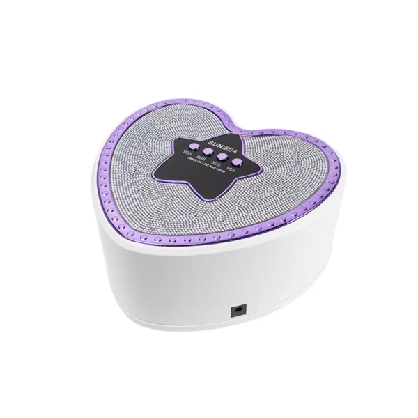 Cabina Para Uñas Profesional Sun Bt-6 Uv/led 288w Con Strass - Imagen 7