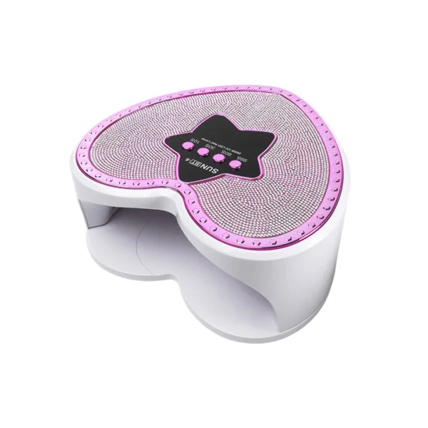 Cabina Para Uñas Profesional Sun Bt-6 Uv/led 288w Con Strass