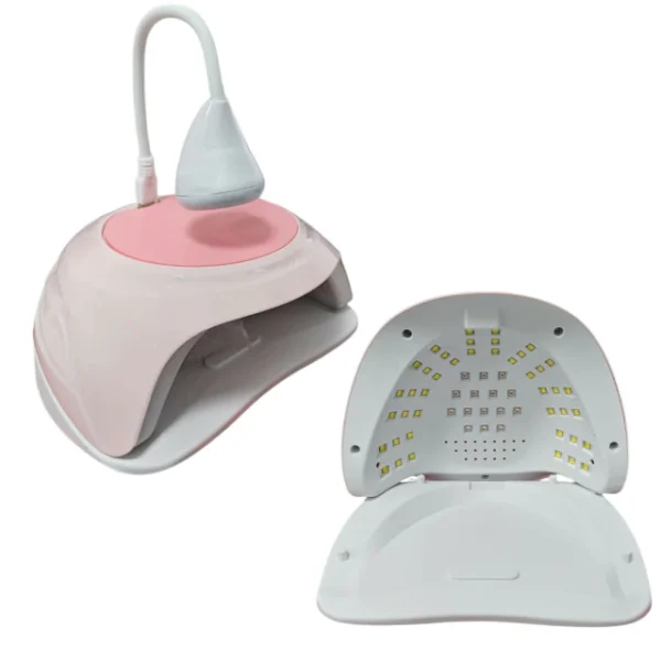 Lampara Para Uñas Cabina Led/uv 2 En 1 Sun Yc57c 268w - Imagen 4