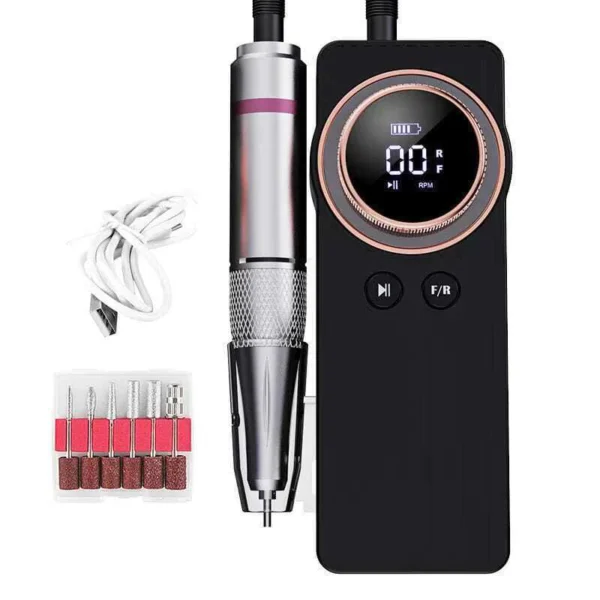 Torno Para Uñas Profesional Eloise 35.000rpm Inalámbrico