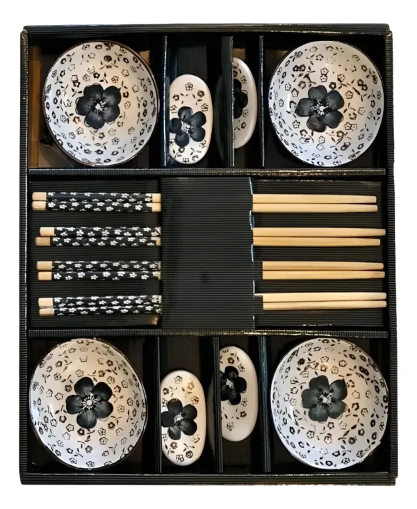Set Para Sushi Para 4 Personas En Caja De Regalo Porcelana