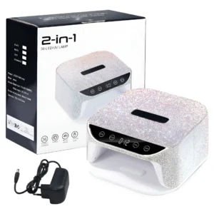 Cabina Para Uñas Profesional Bm-2420 Uv/led 72w Inalámbrico