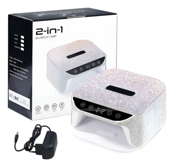 Cabina Para Uñas Profesional Bm-2420 Uv/led 72w Inalámbrico
