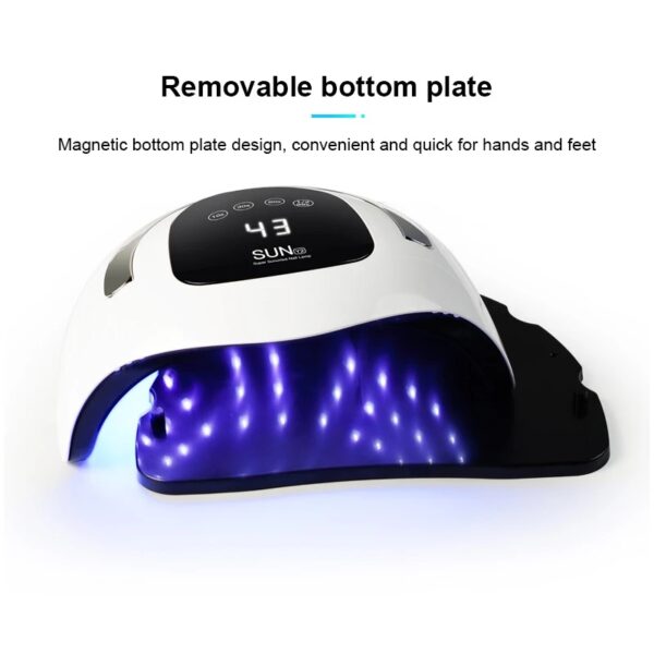Cabina Para Uñas Profesional Uv/led 60 Leds Sun Y2 168w - Imagen 4