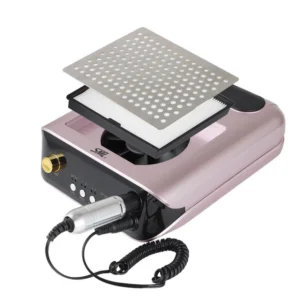 Torno De Uñas Profesional + Extractor De Polvo 2 En 1
