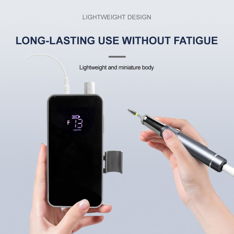 Torno Para Uñas Profesional Inalámbrico Portátil M92 40rpm - Imagen 8