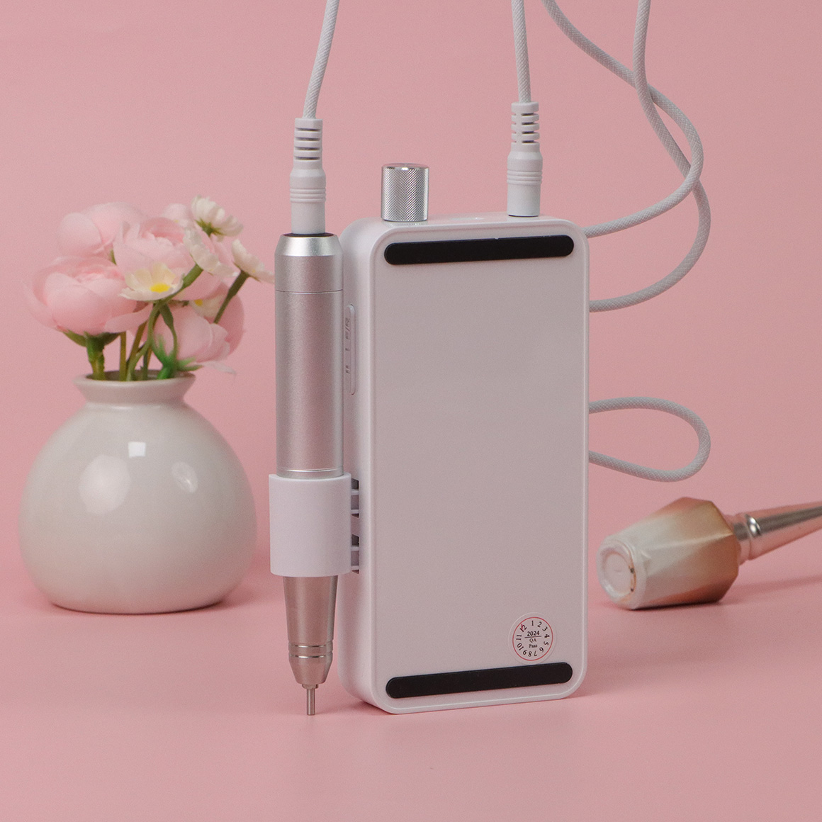 Torno Para Uñas Profesional Inalámbrico Portátil M92 40rpm - Imagen 5