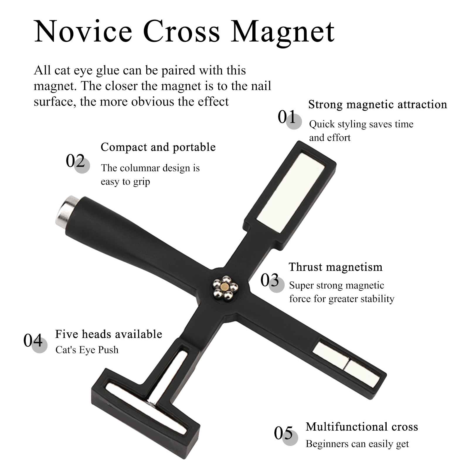 Imán Para Ojo De Gato Profesional 5 En 1 Multifuncional - Imagen 5