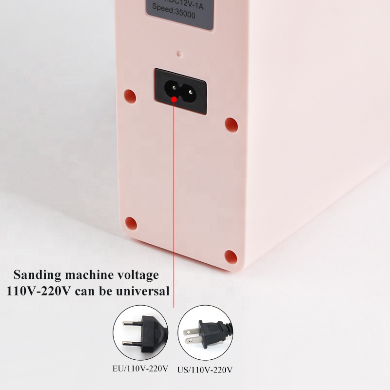 Torno Para Uñas Profesional Micromotor Nail Drill Dmj-212 - Imagen 7