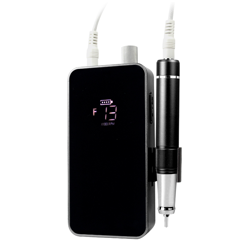 Torno Para Uñas Profesional Inalámbrico Portátil M92 40rpm - Imagen 7