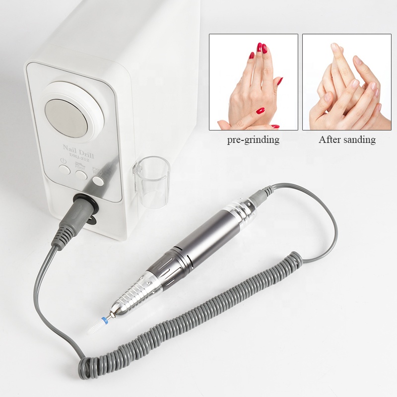 Torno Para Uñas Profesional Micromotor Nail Drill Dmj-212 - Imagen 6