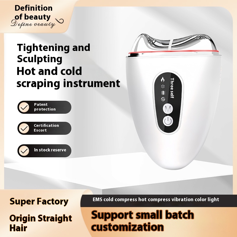 Pistola Masajeadora Guasha Dym061 4en1 Facial - Imagen 7