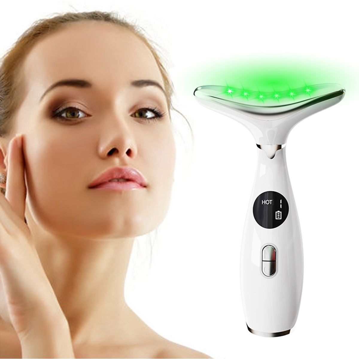 Masajeador Eléctrico Rostro Cuello Reduce Papada Facial - Imagen 6