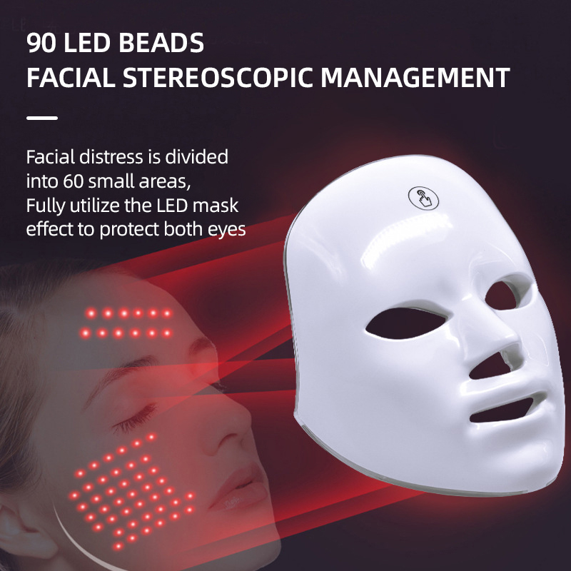 Mascara Led Facial 7 Colores Profesional - Imagen 9