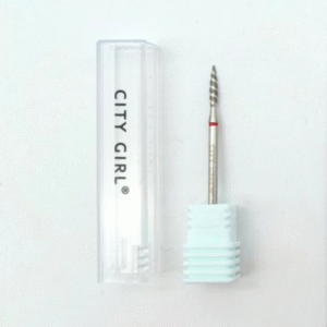 Fresa Flama Tornado Diamantada Para Torno Manicura 0.21