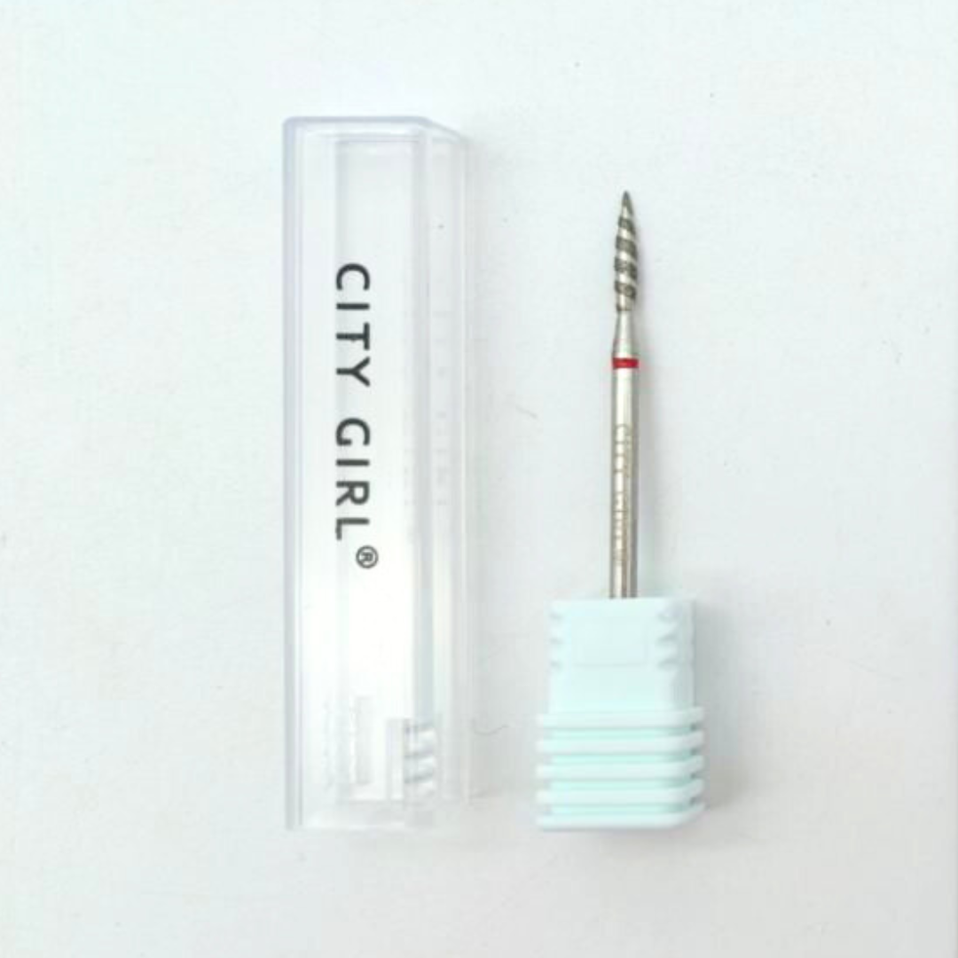 Fresa Flama Tornado Diamantada Para Torno Manicura 0.21