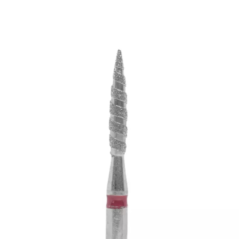 Fresa Flama Tornado Diamantada Para Torno Manicura 0.23 - Imagen 4