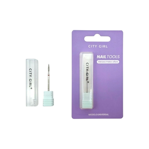 Fresa Flama Tornado Diamantada Para Torno Manicura 0.21 - Imagen 3