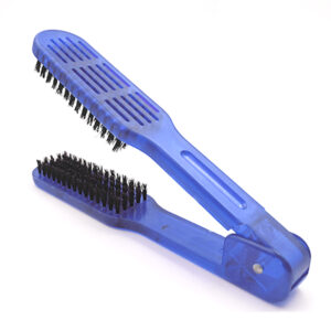 Cepillo Alisador Pinza Doble Ventilado Peluqueria